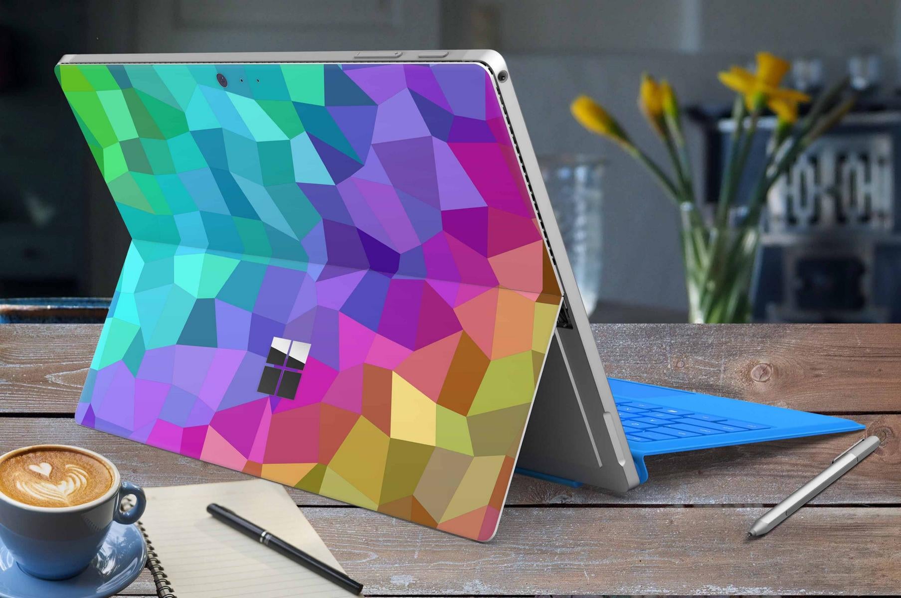 Microsoft Surface Pro Skins Design Vinyl Premium Folie Modellwahl Motiv Cruo Aufkleber skins4u   