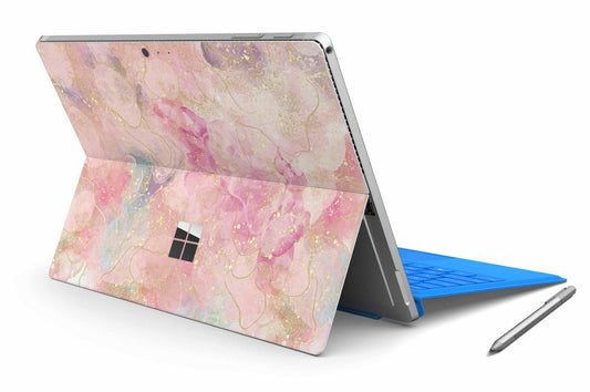 Microsoft Surface Pro 11 Skin Design Vinyl Premium Folie Modellwahl Motiv Deluxe Pink Aufkleber skins4u   