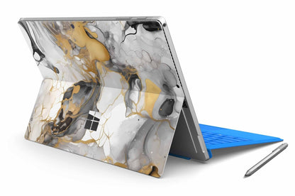 Microsoft Surface Pro 7 / 7+ Skin Design Vinyl Premium Folie Modellwahl Motiv Golden Light Aufkleber skins4u   