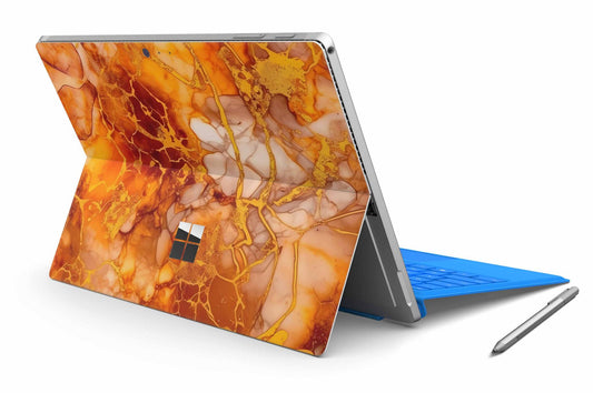 Microsoft Surface Pro Skins Design Vinyl Premium Folie Modellwahl Motiv Herbstgold Aufkleber skins4u   