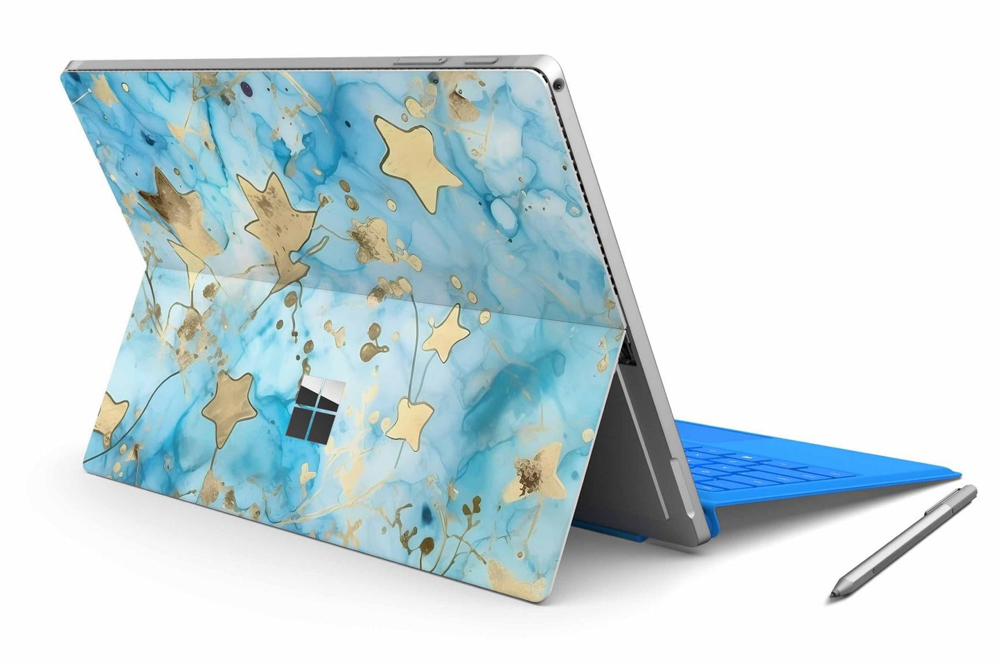 Microsoft Surface Pro 9 Skin Design Vinyl Premium Folie Modellwahl Motiv Light Stars Aufkleber skins4u   