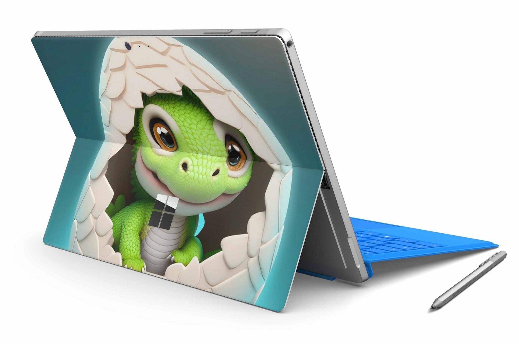 Microsoft Surface Pro 9 Skin Design Vinyl Premium Folie Modellwahl Motiv New Life Aufkleber skins4u   