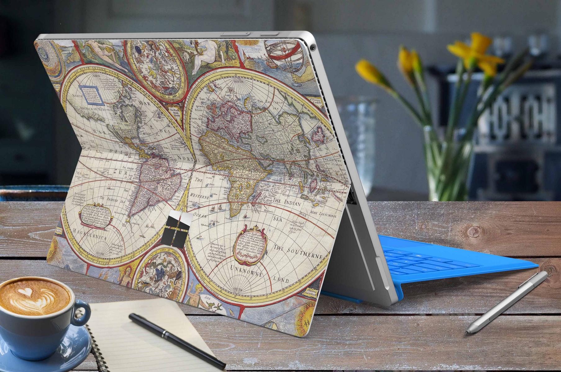 Microsoft Surface Pro 9 Skin Design Vinyl Premium Folie Modellwahl Motiv Quest Aufkleber skins4u   