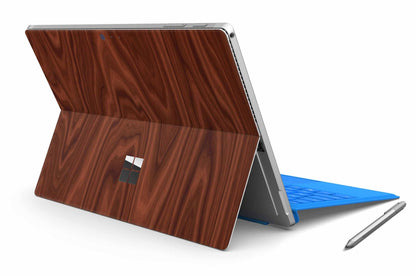 Microsoft Surface Pro 9 Skin Design Vinyl Premium Folie Modellwahl Motiv Rosewood Aufkleber skins4u   