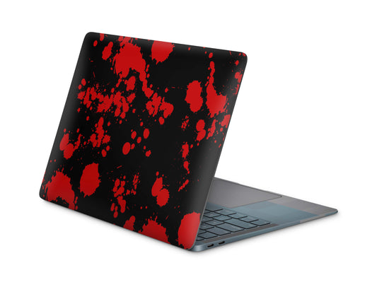 MacBook Air Skin Cover Kratzer Schutzfolie Aufkleber Blood Black Elektronik-Sticker & -Aufkleber skins4u   