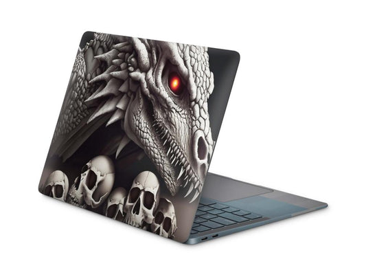 MacBook Air Skin Cover Kratzer Schutzfolie Aufkleber Dragon Skull Elektronik-Sticker & -Aufkleber skins4u   