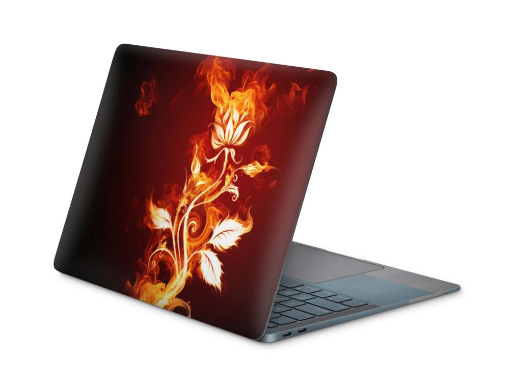 MacBook Pro Skins Design Aufkleber Schutzfolie Cover Skin Flower of Fire MacBook Pro Skins skins4u   