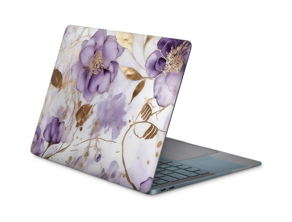 MacBook Air Skin Cover Kratzer Schutzfolie Aufkleber Purple Heart Elektronik-Sticker & -Aufkleber skins4u   