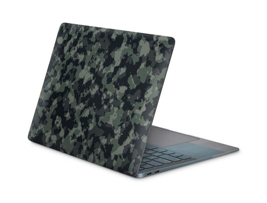 MacBook Pro Skins Design Aufkleber Schutzfolie Cover Skin Shadow camo green MacBook Pro Skins skins4u   