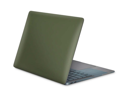 MacBook Air Skin Cover Kratzer Schutzfolie Aufkleber Solid state Olive Elektronik-Sticker & -Aufkleber skins4u   