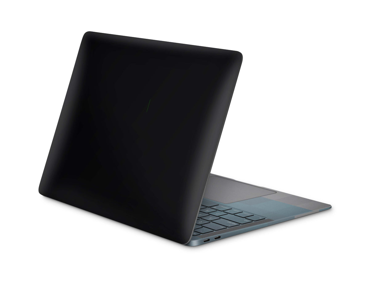 MacBook Pro Skin Design Aufkleber Schutzfolie Cover Solid state schwarz Aufkleber skins4u