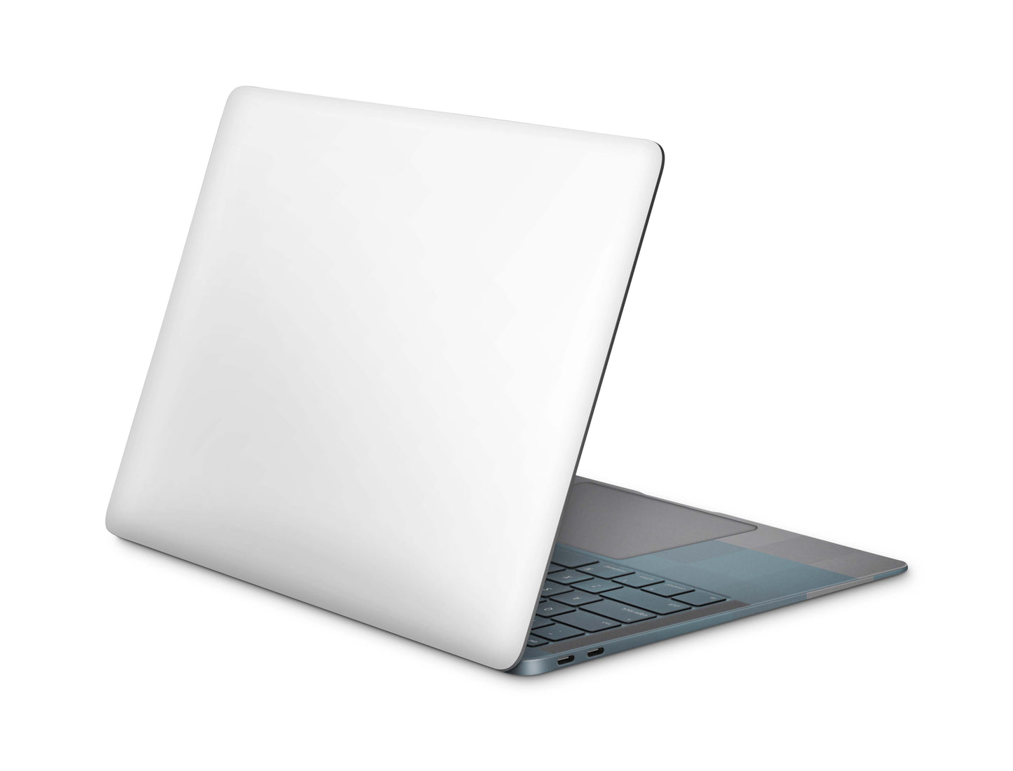 MacBook Pro Skin Design Aufkleber Schutzfolie Cover Solid state weiss skins4u