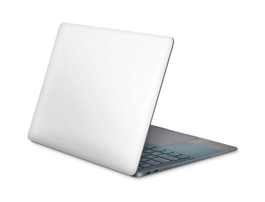 MacBook Pro Skin Design Aufkleber Schutzfolie Cover Solid state weiss skins4u