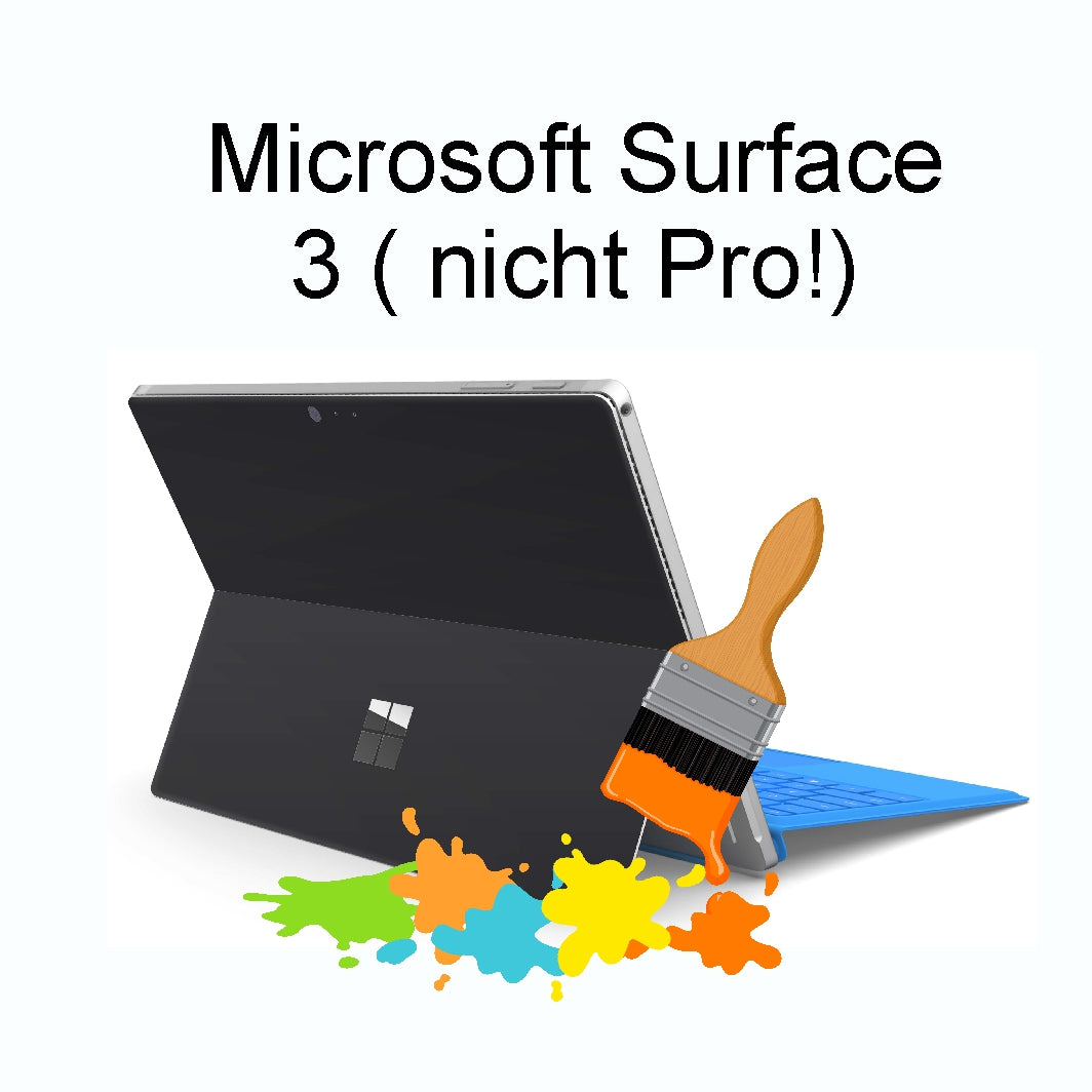 Microsoft Surface 3 Skins Aufkleber selbst gestalten individuell Wunschbild cpb_product Skins4u   