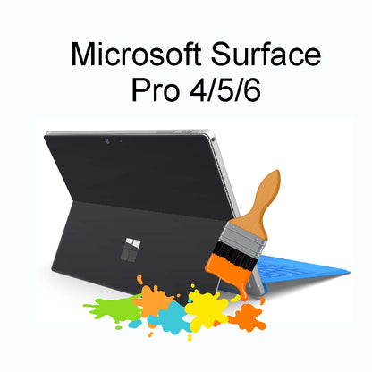 Microsoft Surface Pro 4 5 6 Skins Aufkleber selbst gestalten individuell Wunschbild cpb_product Skins4u   