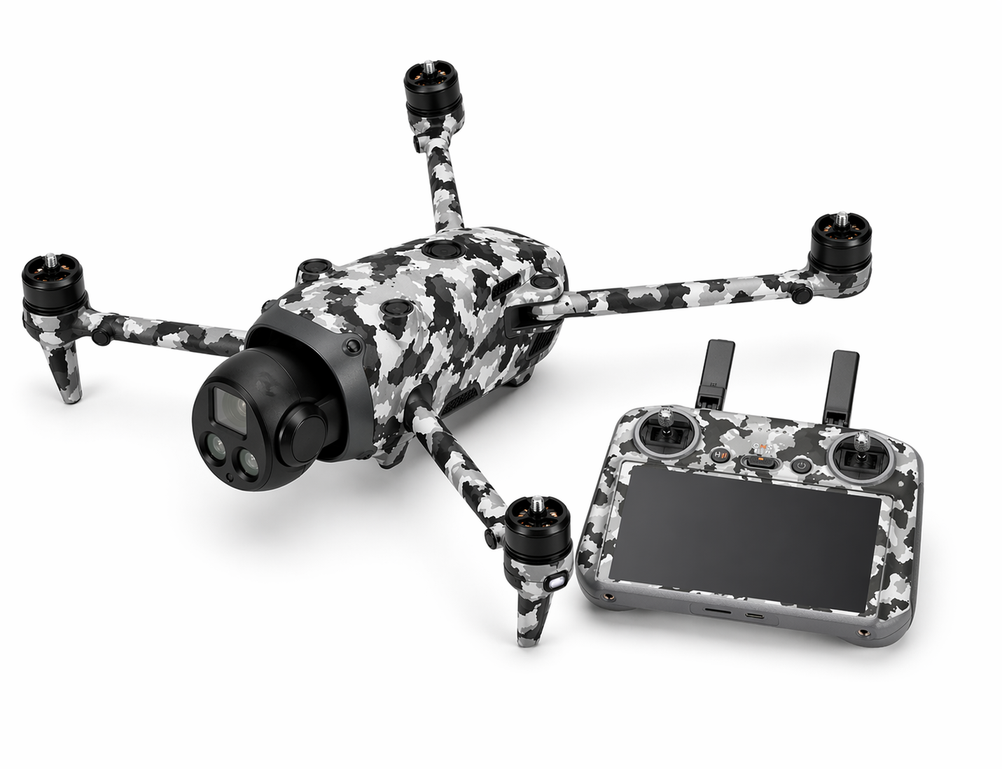DJI Mavic 4 Pro Skin Folien Set Drohnen Aufkleber + RC2 Controller Camouflage Aufkleber Skins4u