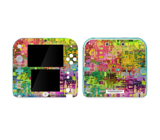 Nintendo 2DS Schutzfolie Skin Vinyl Design Aufkleber Abstract Aufkleber Skins4u   