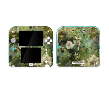 Nintendo 2DS Schutzfolie Skin Vinyl Design Aufkleber Elfenblüte Aufkleber Skins4u   