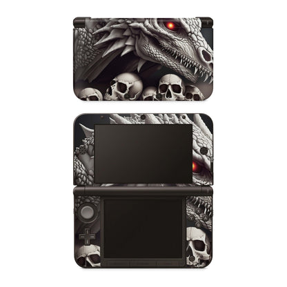 Nintendo 3DS Skins Vinyl Skin für 3DS, 3DS XL, NEW 3DS XL Motiv Dragon Skull Aufkleber Skins4u   