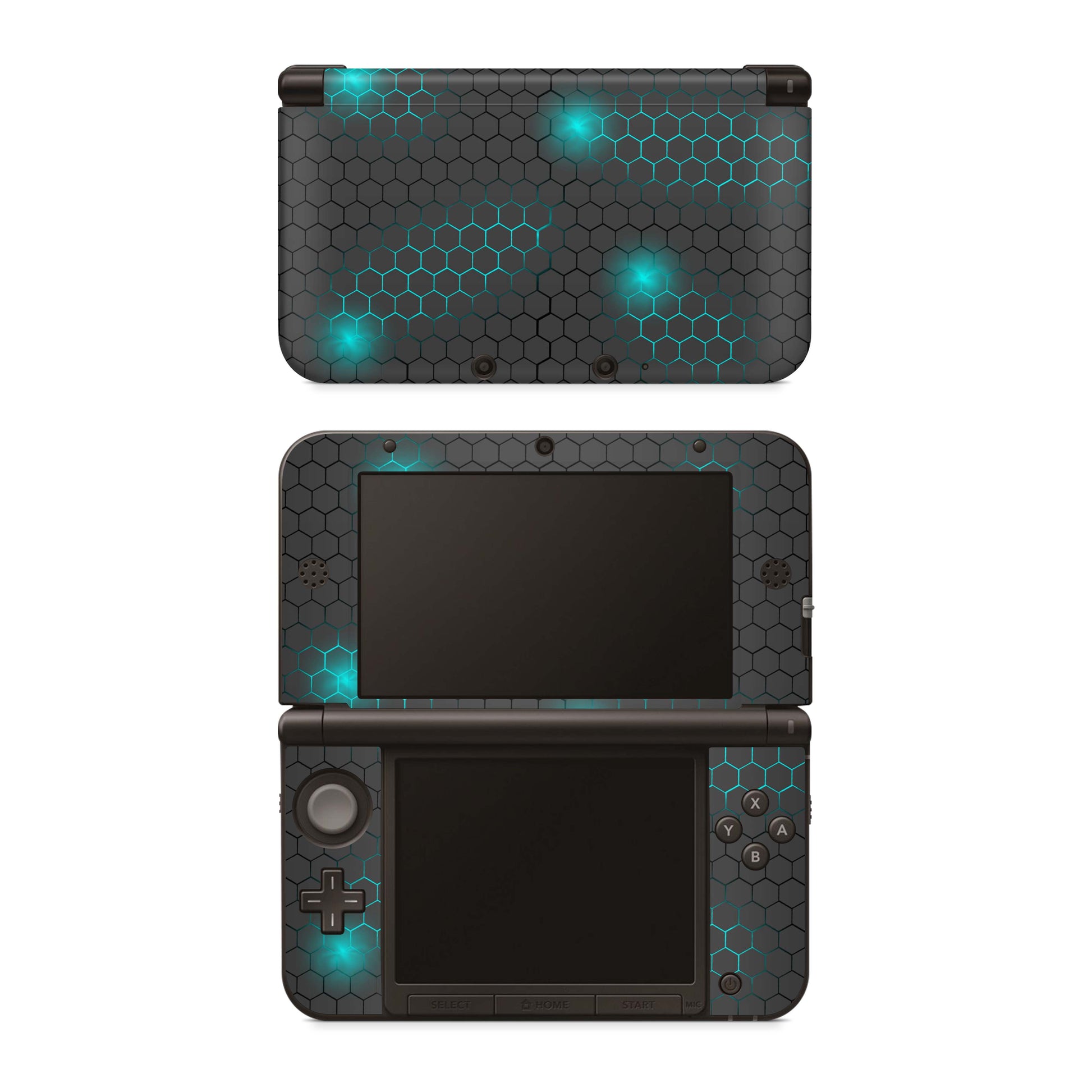 Nintendo 3DS Skins Vinyl Skin für 3DS, 3DS XL, NEW 3DS XL Motiv Exo small blue Aufkleber Skins4u   