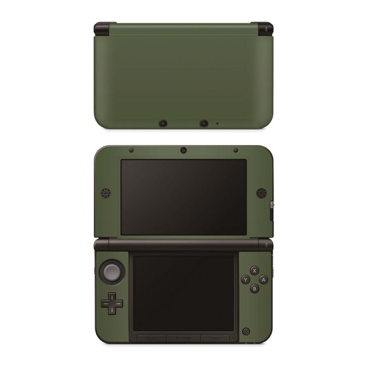 Nintendo 3DS Skins Vinyl Skin für 3DS, 3DS XL, NEW 3DS XL Motiv Solid state Olive Aufkleber Skins4u   