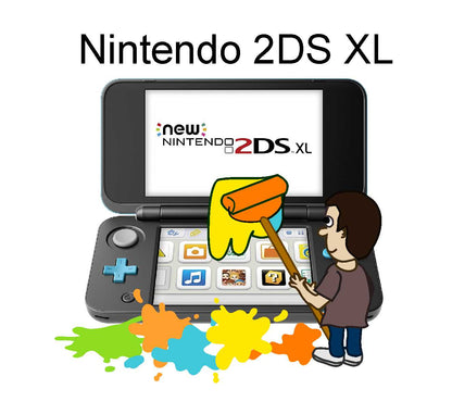 Nintendo 2DS XL Skin selbst gestalten individueller Aufkleber Schutzfolie Design Sticker Aufkleber Skins4u   