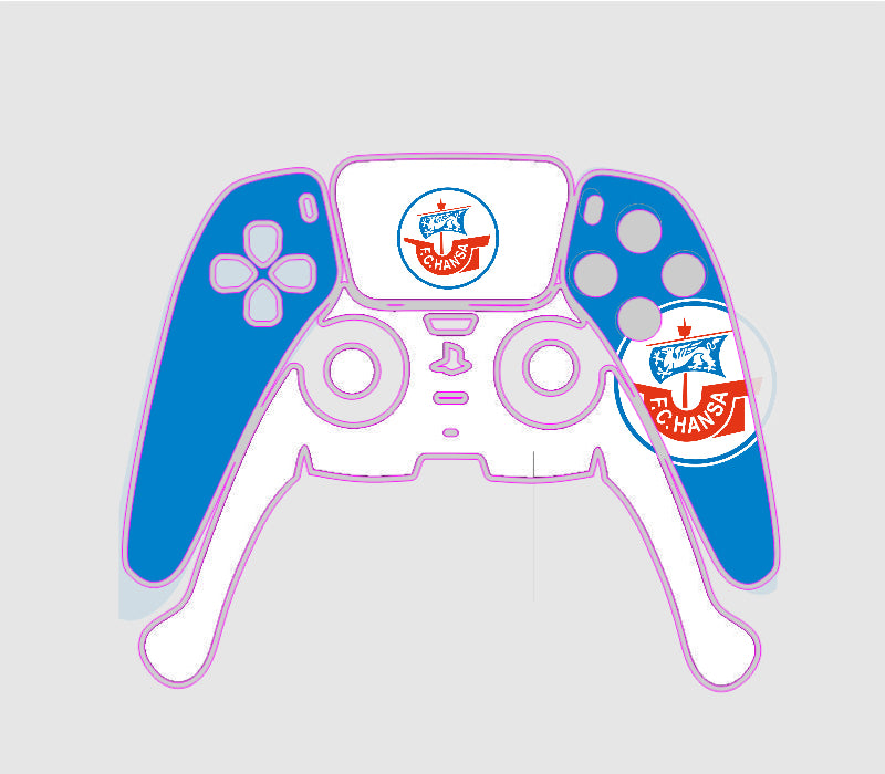 Playstation 5 PS5 Controller Skin individueller Aufkleber selbst gestalten personalisiert cpb_product Skins4u