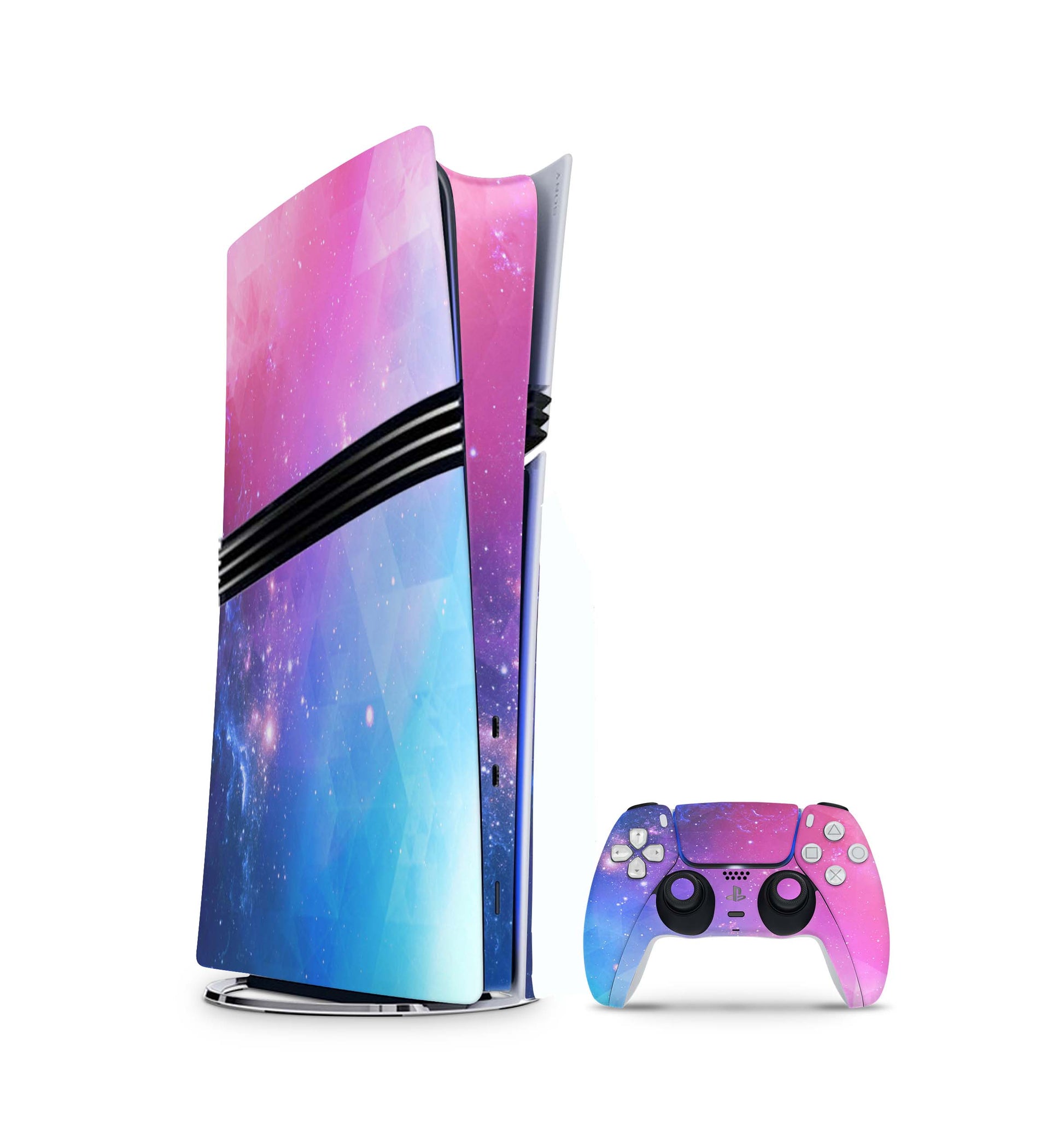 PS5 Pro Skin Aufkleber Design Schutzfolie + Controller Skin Folie Fantastic Aufkleber Skins4u   