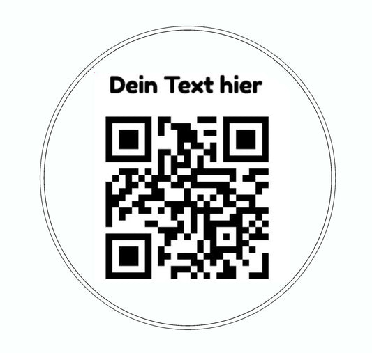 QR Code Aufkleber selbst gestalten, individueller Werbeaufkleber Google, Webshop, Instagram TikTok etc Aufkleber Skins4u