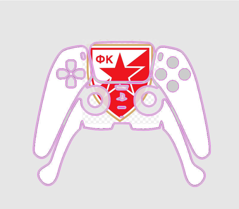 Playstation 5 PS5 Controller Skin individueller Aufkleber selbst gestalten personalisiert cpb_product Skins4u