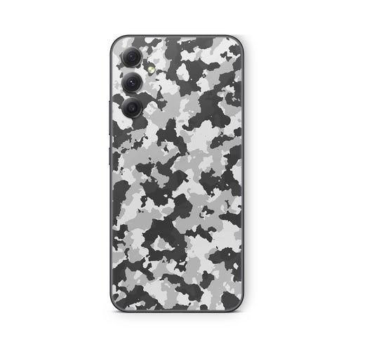 Samsung Galaxy S24 FE Skin Schutzfolie Aufkleber Skins Design Camouflage grau Elektronik-Sticker & -Aufkleber skins4u