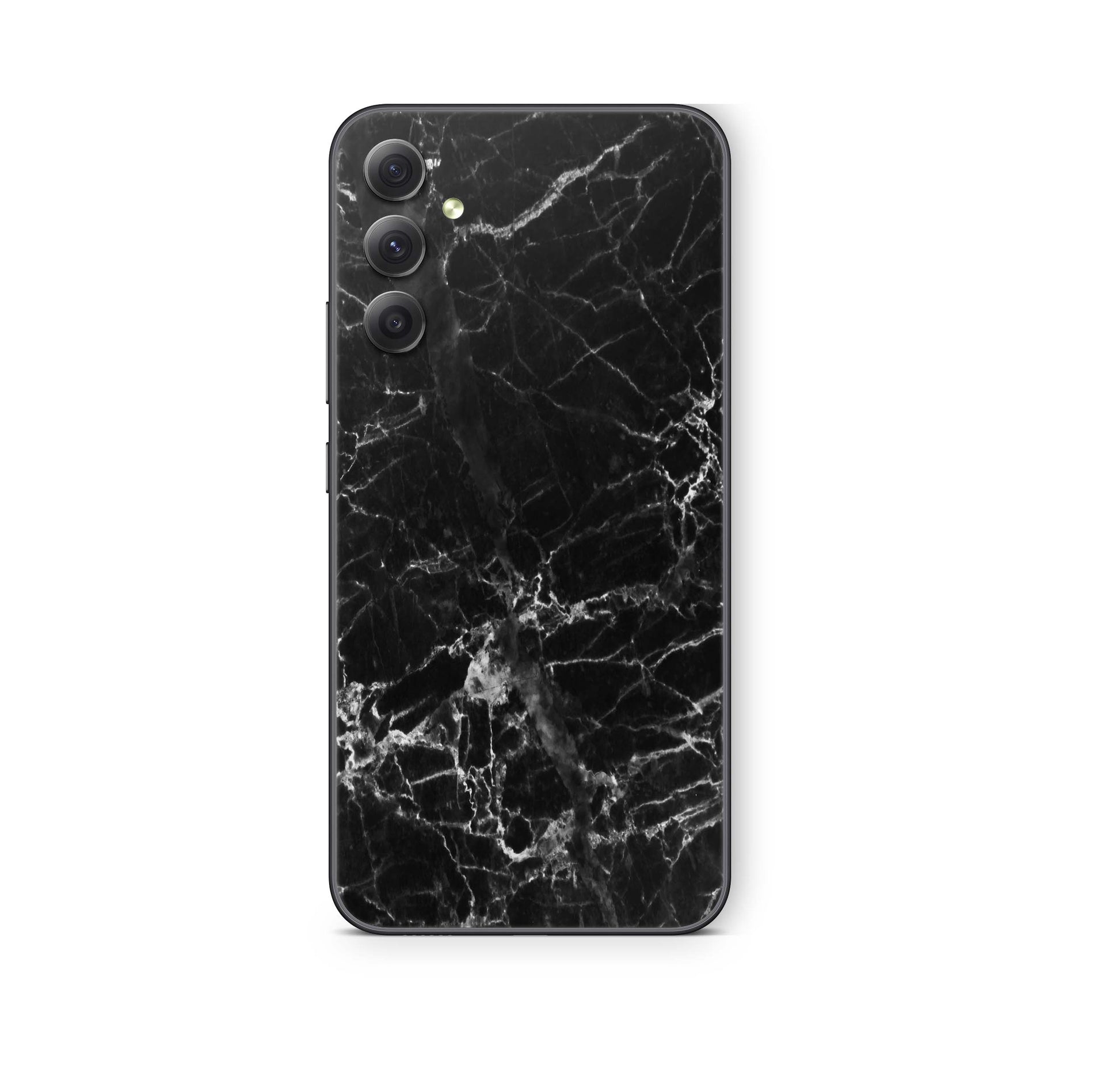 Samsung Galaxy S25+ Skin Schutzfolie Aufkleber Skins Design Marmor schwarz Elektronik-Sticker & -Aufkleber skins4u