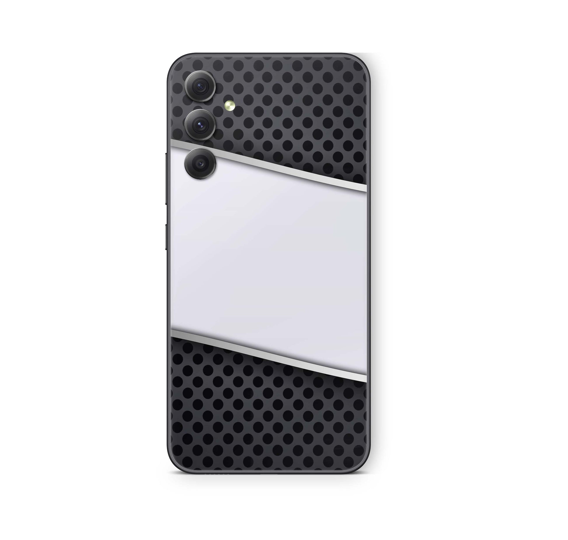 Samsung Galaxy S25+ Skin Schutzfolie Aufkleber Skins Design Metal Stripe Elektronik-Sticker & -Aufkleber skins4u