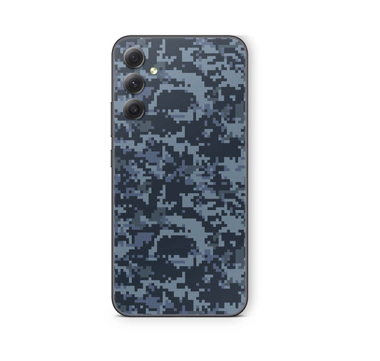 Samsung Galaxy S24 FE Skin Schutzfolie Aufkleber Skins Design Navy Camo Elektronik-Sticker & -Aufkleber skins4u