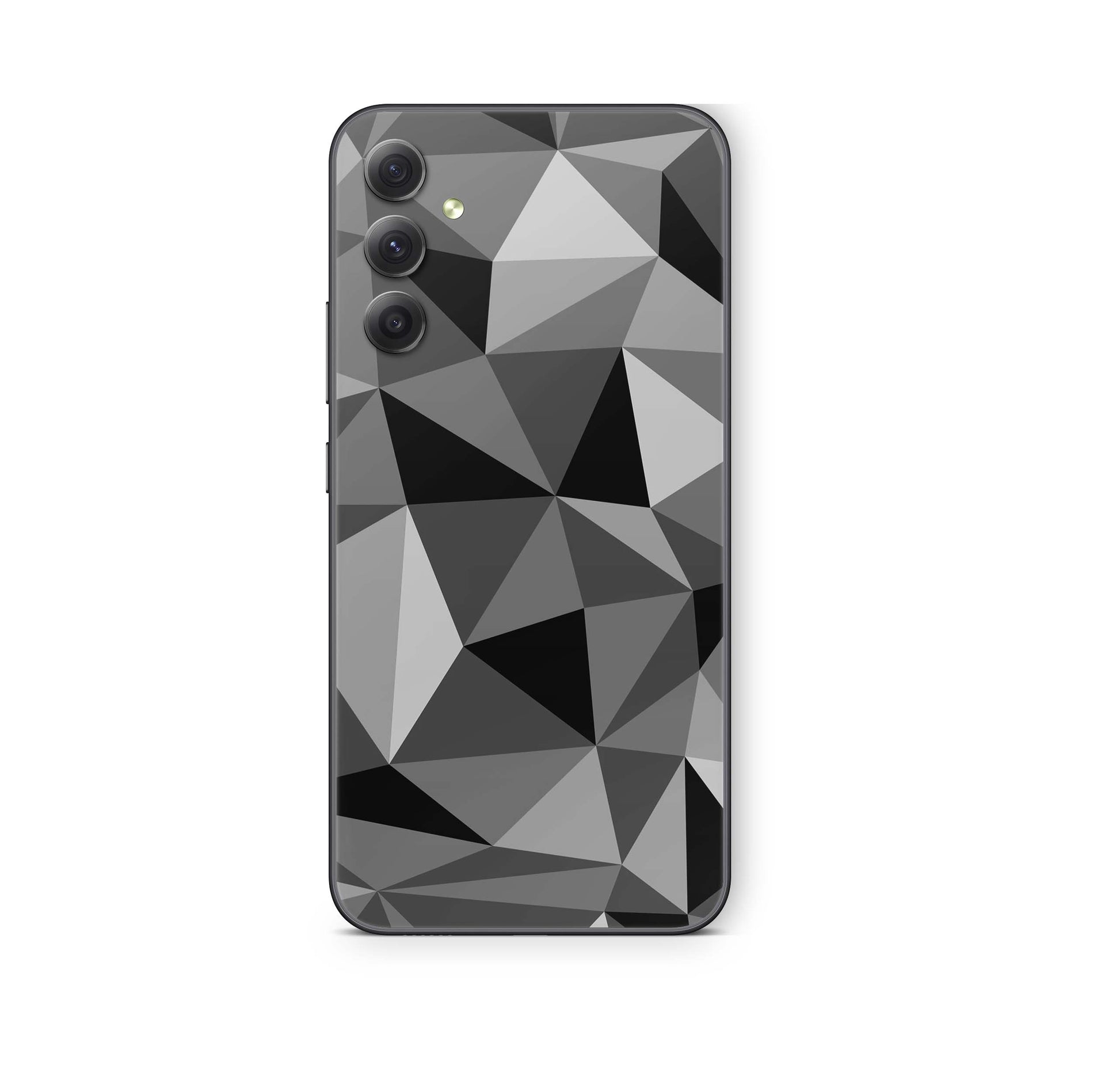 Samsung Galaxy S24 FE Skin Schutzfolie Aufkleber Skins Design Polygrey Elektronik-Sticker & -Aufkleber skins4u