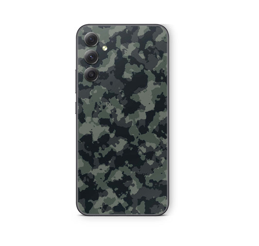 Samsung Galaxy S24 FE Skin Schutzfolie Aufkleber Skins Design Shadow Camo gruen Elektronik-Sticker & -Aufkleber skins4u