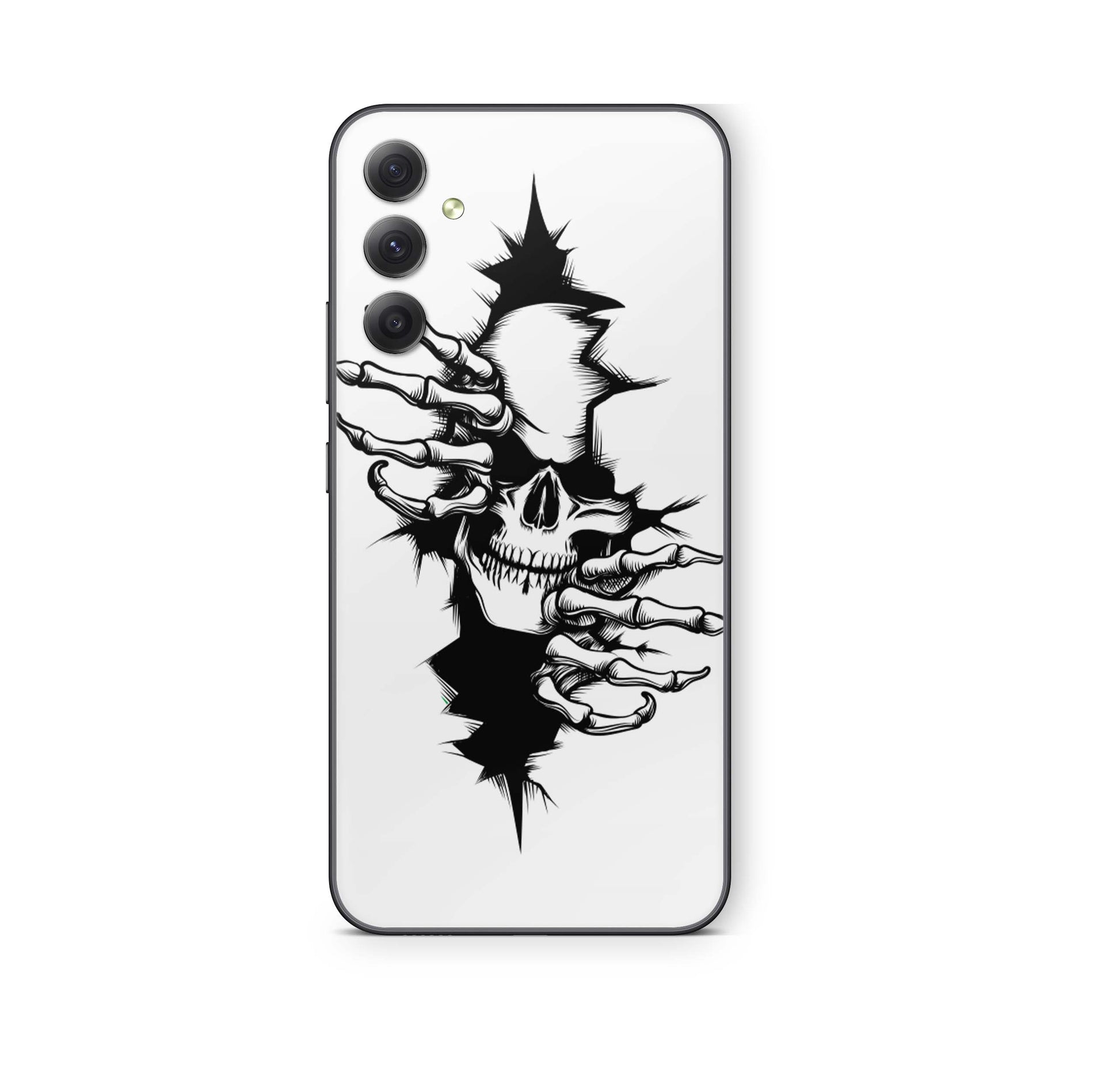 Samsung Galaxy A15 Skin Schutzfolie Aufkleber Skins Design Skull Wrap Elektronik-Sticker & -Aufkleber skins4u