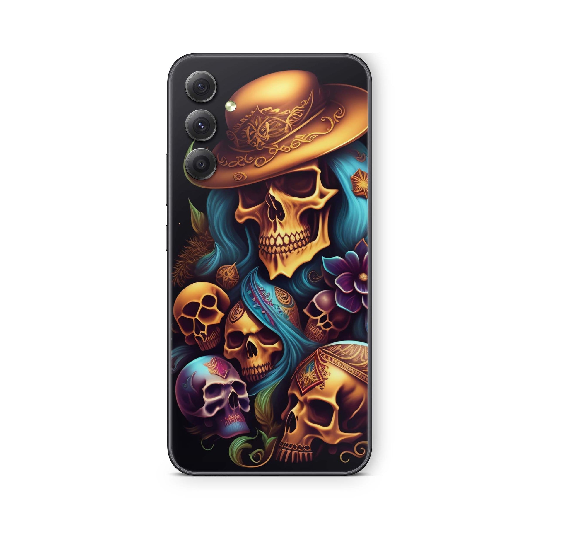 Samsung Galaxy S25+ Skin Schutzfolie Aufkleber Skins Design Skulltaker Elektronik-Sticker & -Aufkleber skins4u