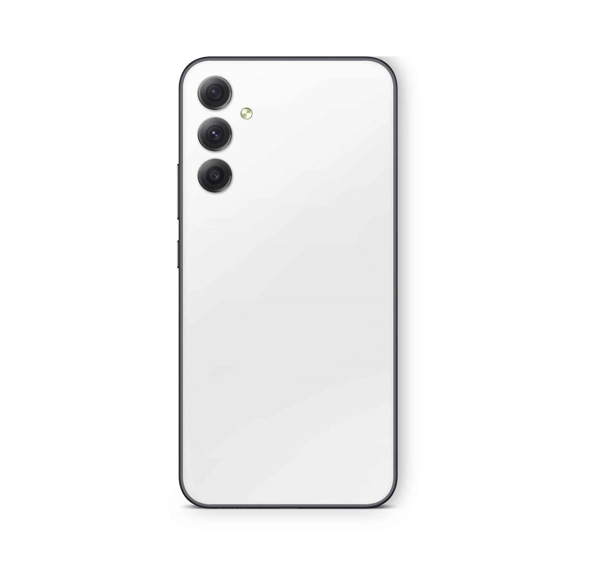 Samsung Galaxy S25+ Skin Schutzfolie Aufkleber Skins Design Solid state weiss Elektronik-Sticker & -Aufkleber skins4u