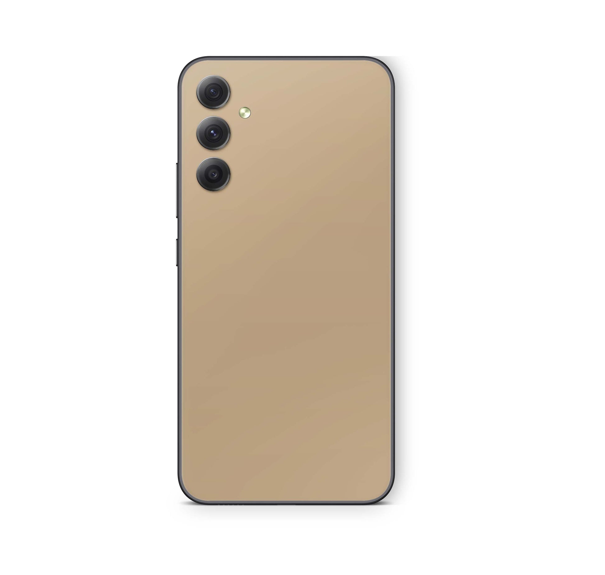 Samsung Galaxy S24 FE Skin Schutzfolie Aufkleber Skins Design Solid state wheat Elektronik-Sticker & -Aufkleber skins4u