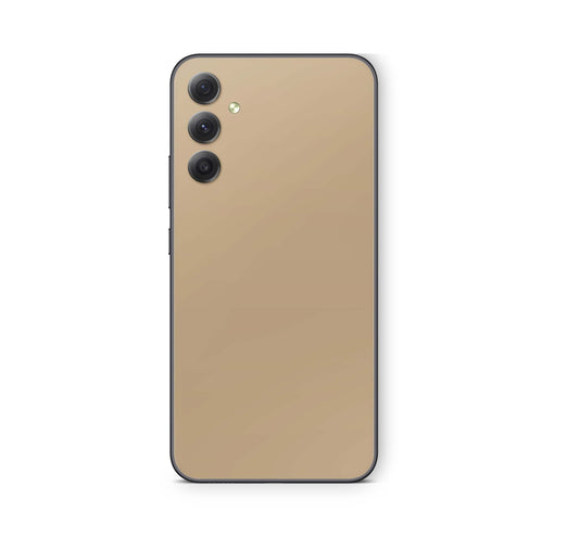 Samsung Galaxy S25+ Skin Schutzfolie Aufkleber Skins Design Solid state wheat Elektronik-Sticker & -Aufkleber skins4u