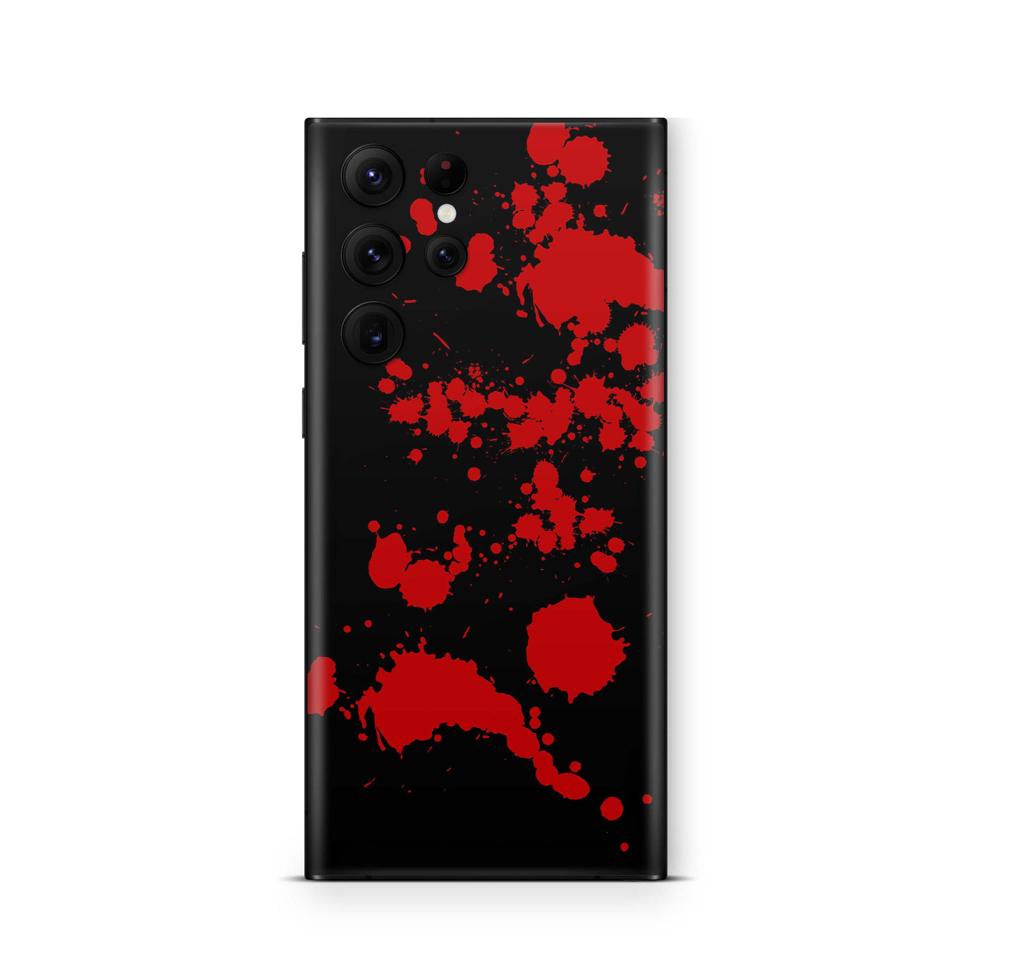 Samsung Galaxy S25 Ultra Skin Designfolie Aufkleber Skins Design Blood black Elektronik-Sticker & -Aufkleber skins4u