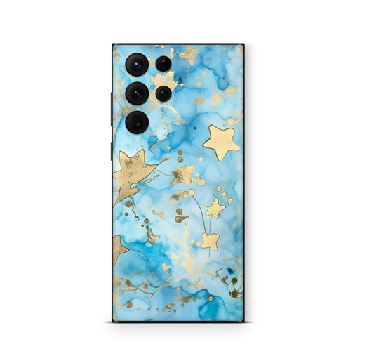 Samsung Galaxy S25 Ultra Skin Designfolie Aufkleber Skins Design Light Stars Elektronik-Sticker & -Aufkleber skins4u