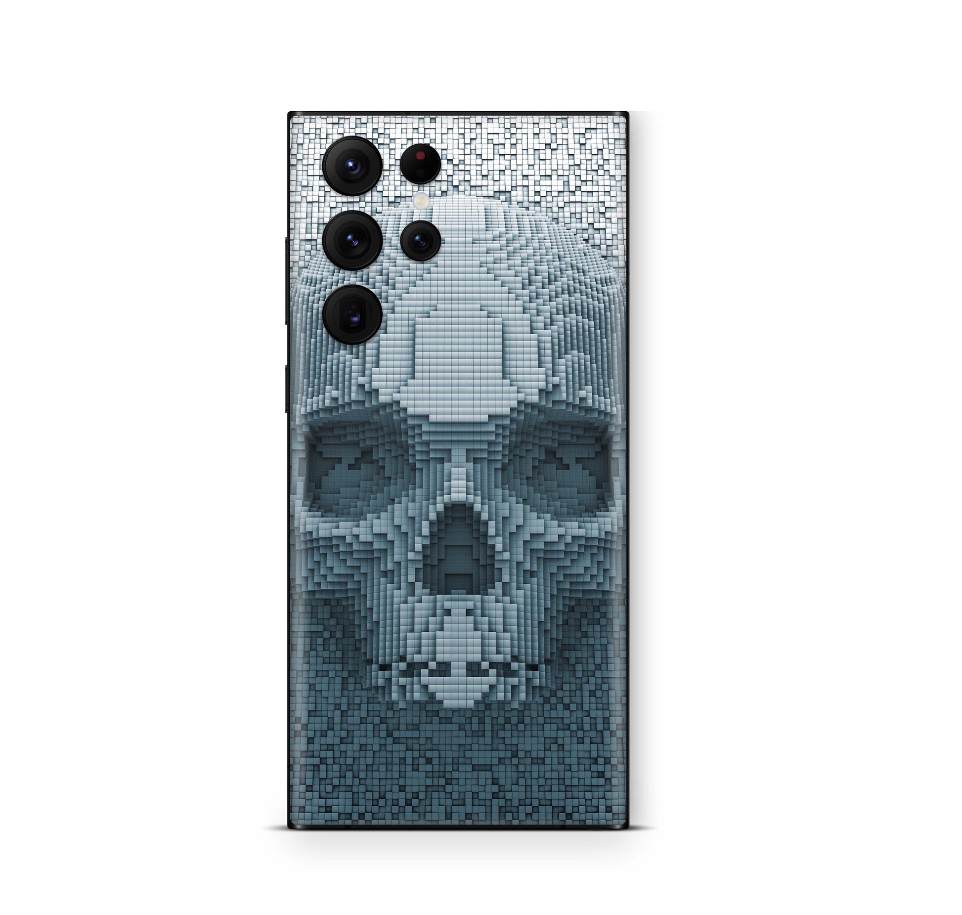 Samsung Galaxy S25 Ultra Skin Designfolie Aufkleber Skins Design Pixel Skull Elektronik-Sticker & -Aufkleber skins4u