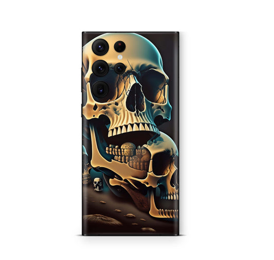 Samsung Galaxy S25 Ultra Skin Designfolie Aufkleber Skins Design Skullcrusher Elektronik-Sticker & -Aufkleber skins4u