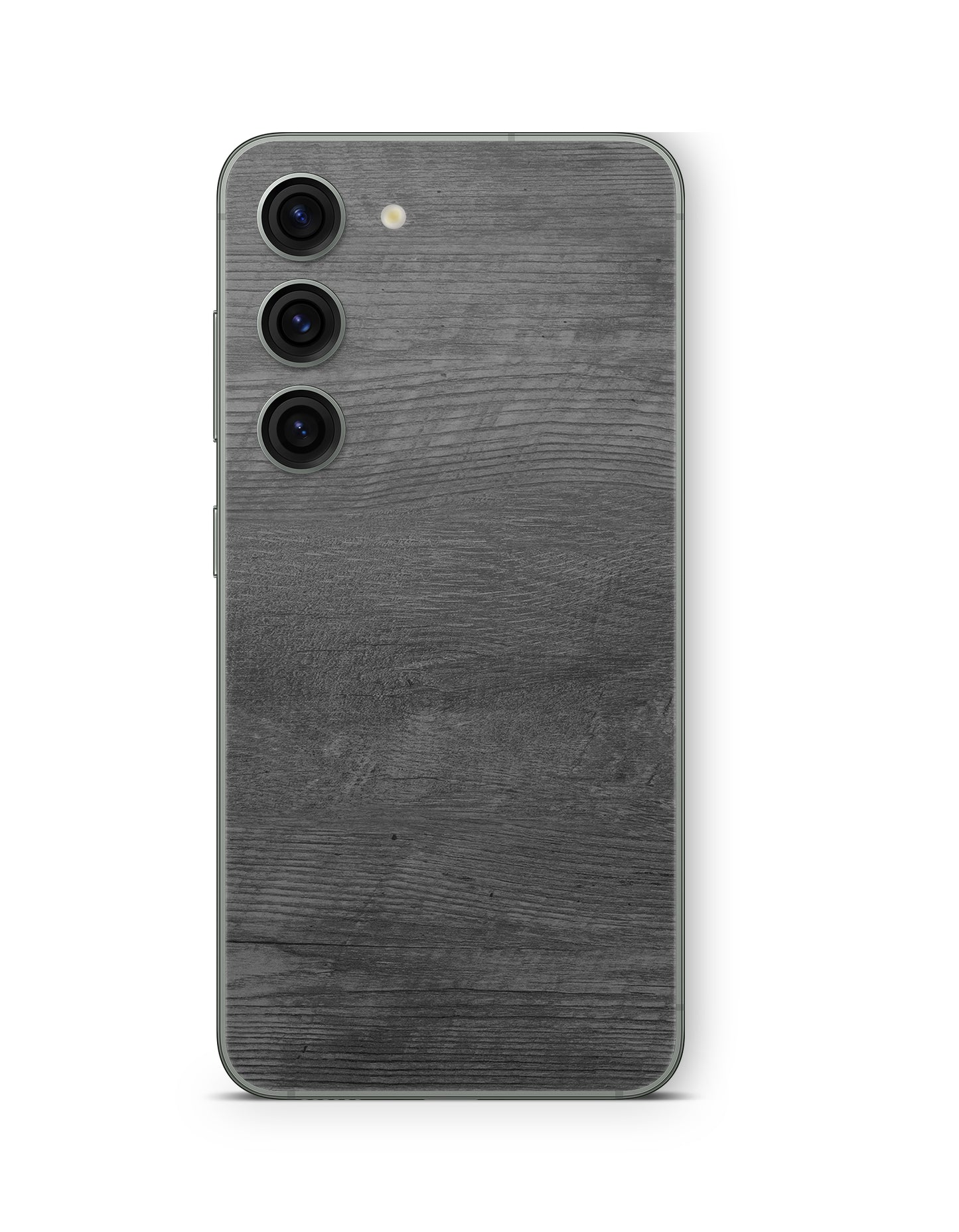 Samsung Galaxy S26 Skin Handy Aufkleber Black Woodgrain Aufkleber Skins4u