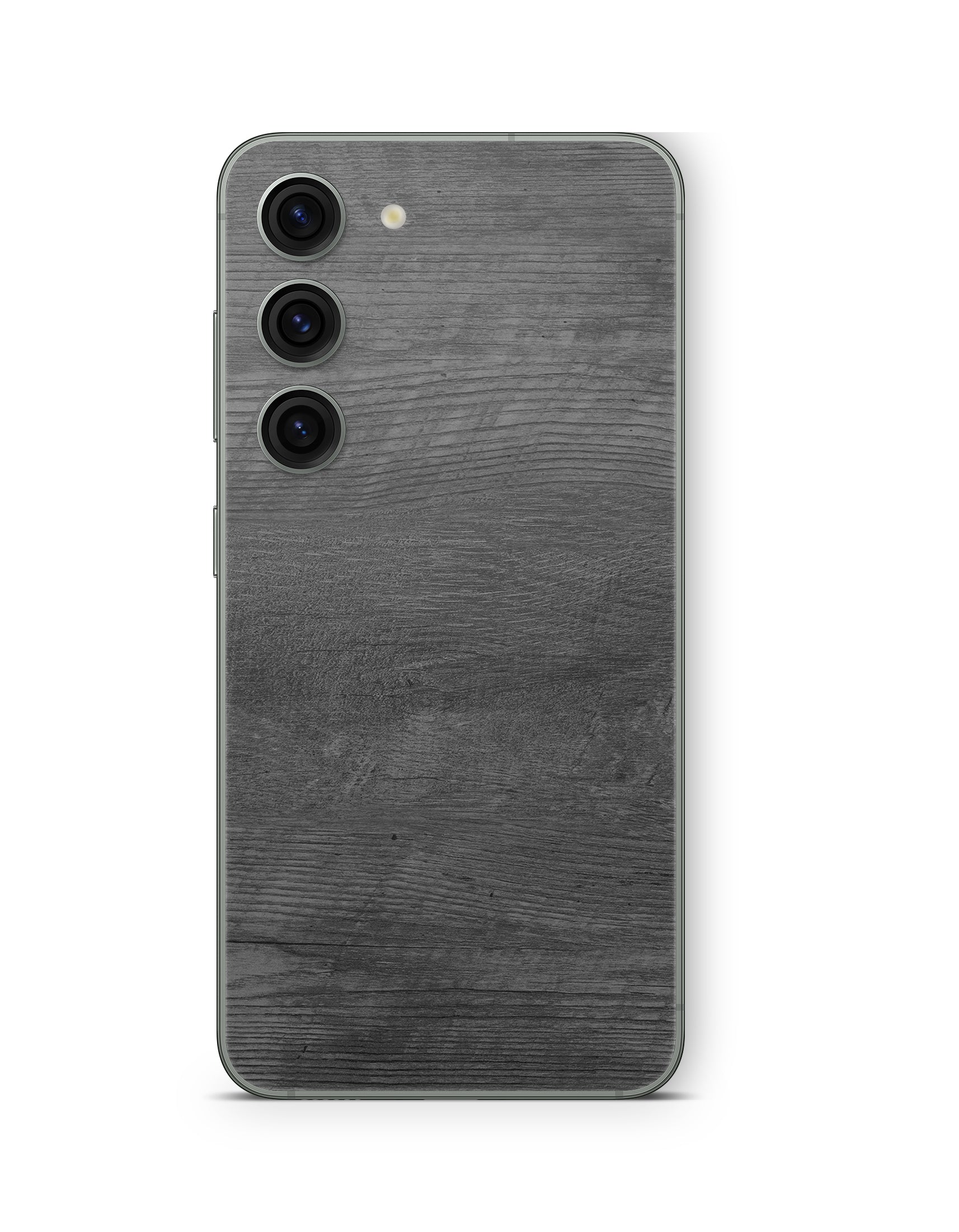 Samsung Galaxy S26 Skin Handy Aufkleber Black Woodgrain Aufkleber Skins4u