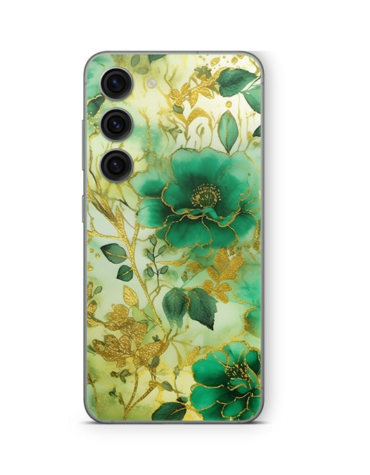 Samsung Galaxy S26 Skin Handy Aufkleber Bluetenzauber