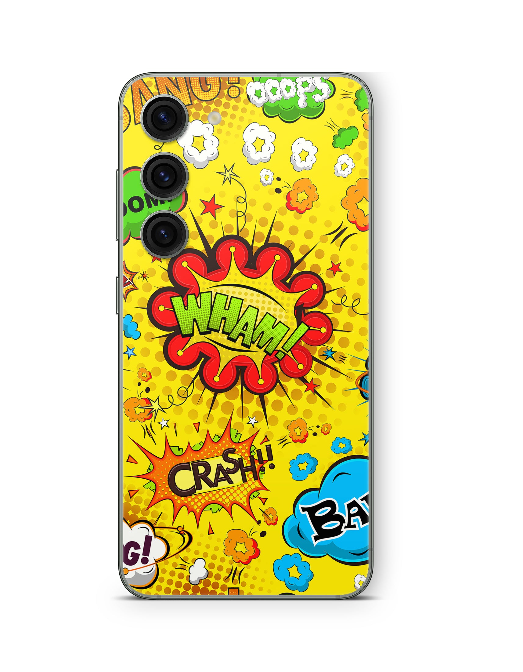 Samsung Galaxy S26 Plus Skin Handy Aufkleber Comics gelb Aufkleber Skins4u