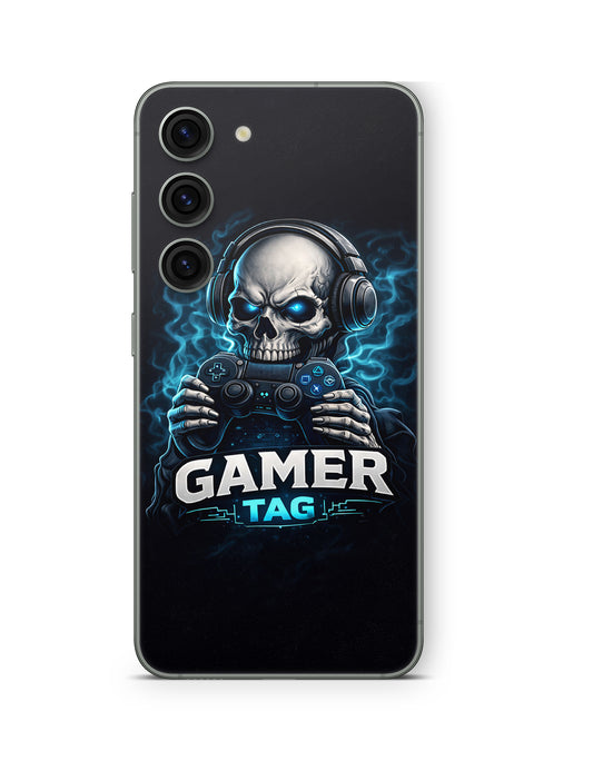 Samsung Galaxy S26 Plus Skin Handy Aufkleber Gamer Skull Aufkleber Skins4u